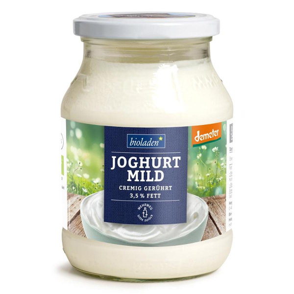 Produktfoto zu Joghurt mild 3,5% Demeter 500g