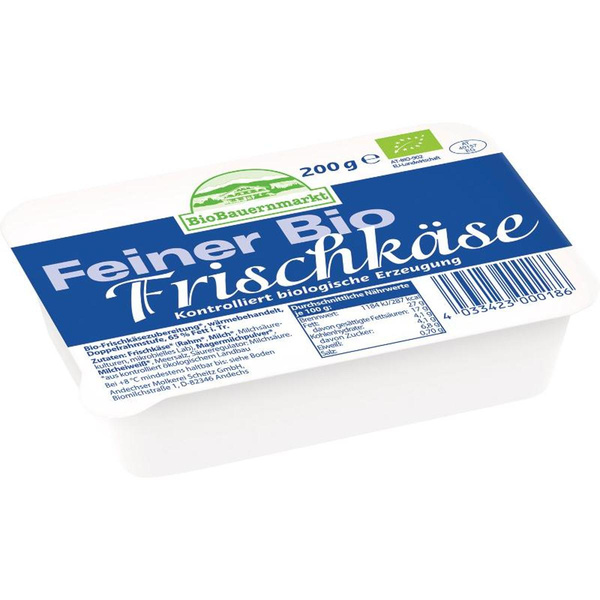 Produktfoto zu Chiemgauer Bio-Frischkäse Natur 200g