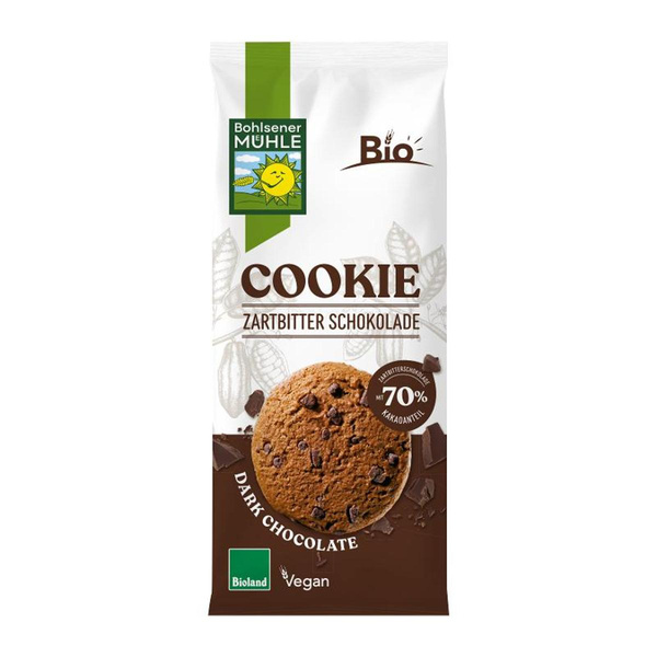 Produktfoto zu Cookie Zartbitter Schokolade 175g
