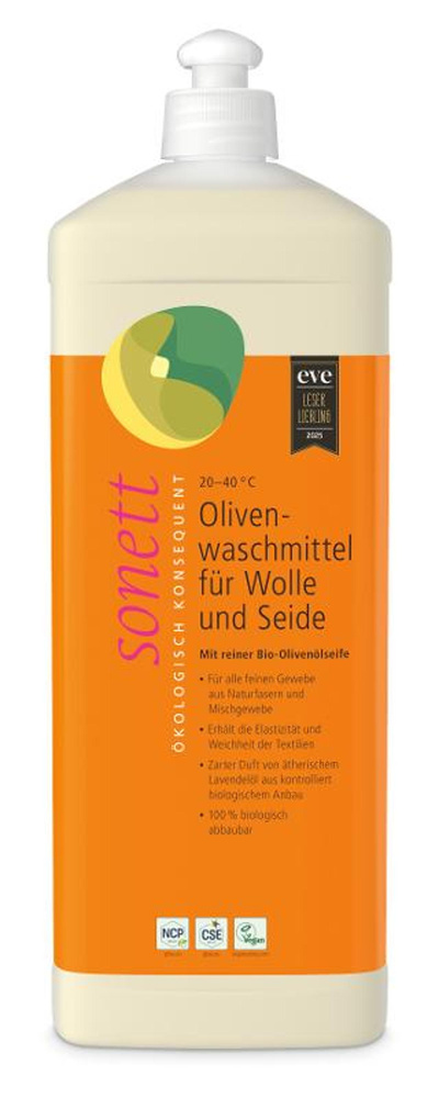 Produktfoto zu Waschmittel Olive für Wolle und Seide 1L