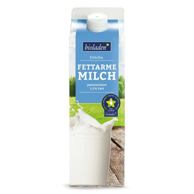 Produktfoto zu Frische fettarme Milch 1,5% Fett 1L