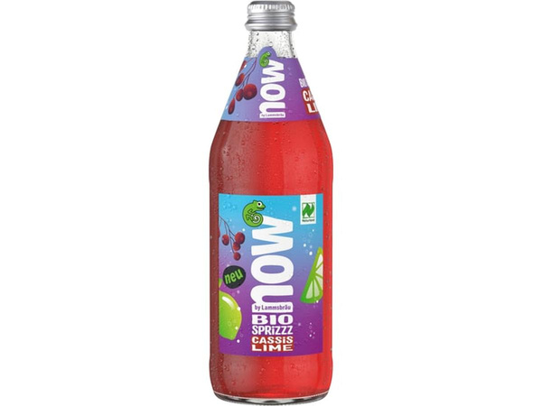 Produktfoto zu now Sprizz Cassis Lime 0,5L