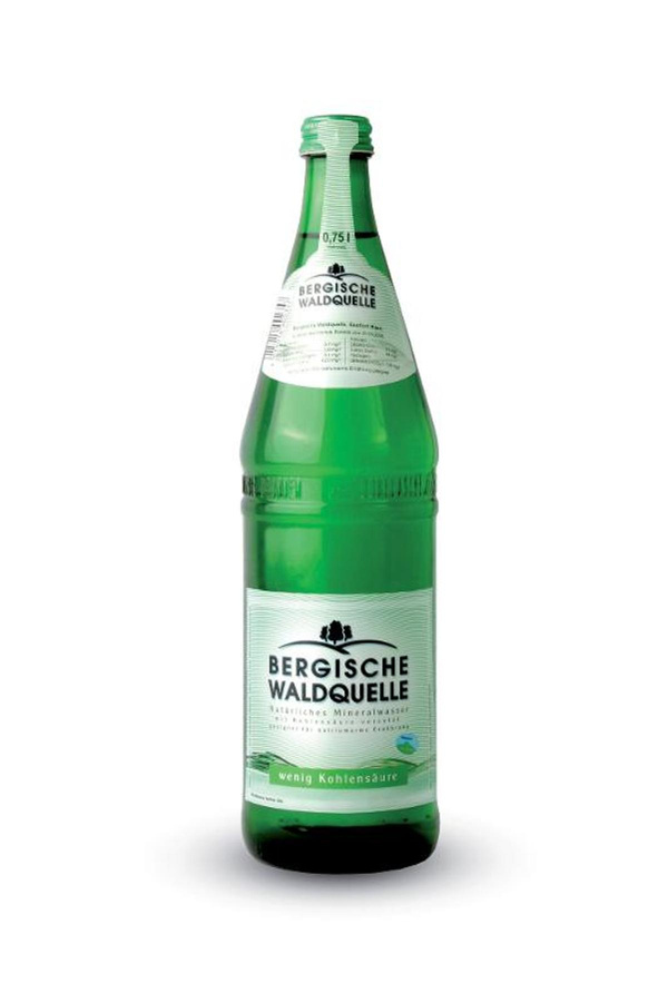 Produktfoto zu Wasser Bergische Waldquelle medium 0,75L vegan