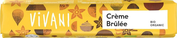 Produktfoto zu Crème Brulée Schokoriegel 40g