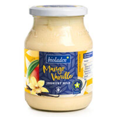 Produktfoto zu Joghurt Mango Vanille 500g