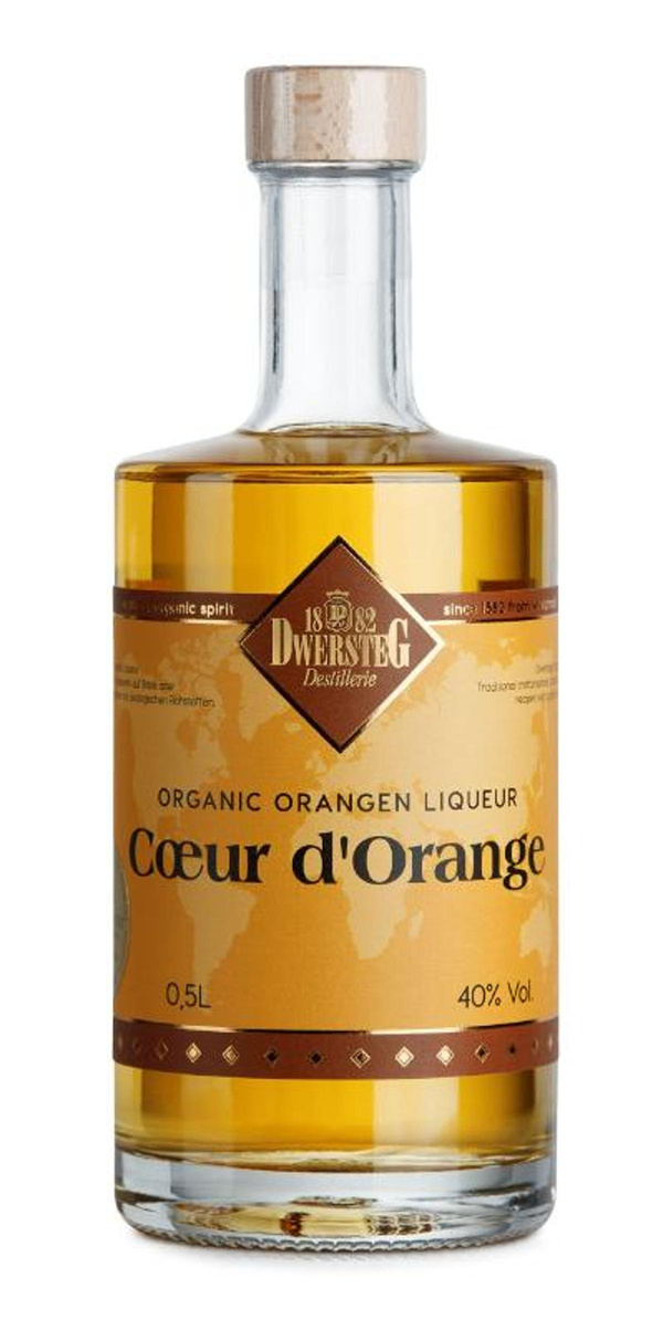 Produktfoto zu Dwersteg Orangen-Liqueur 0,5L