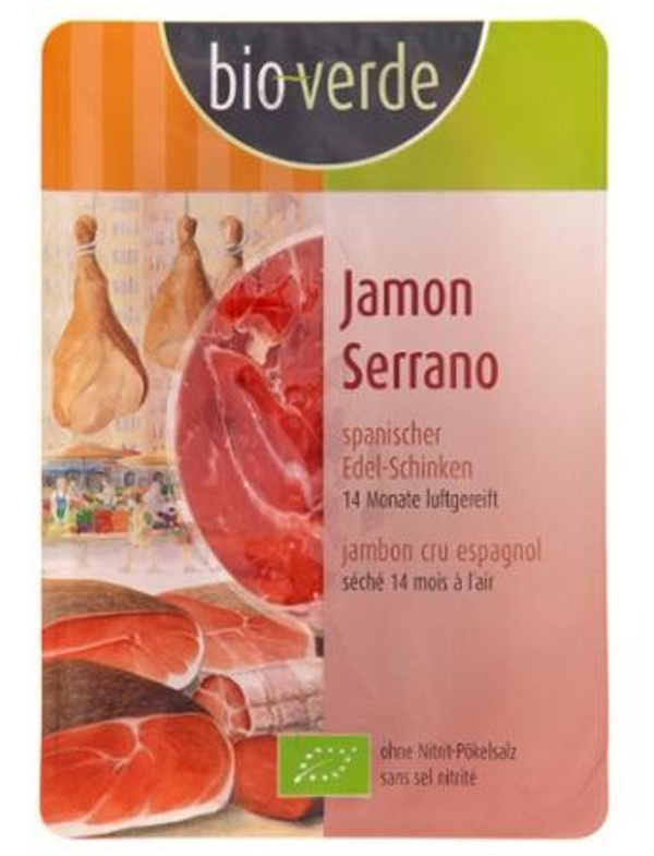 Produktfoto zu Jamon Serrano spanischer Edelschinken 80g