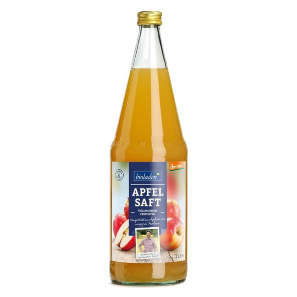 Produktfoto zu Apfelsaft naturtrüb 1L