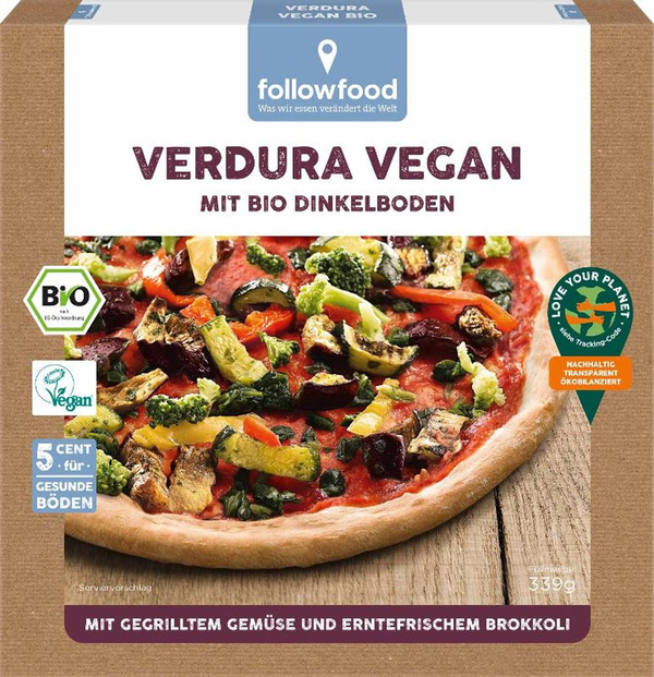 Produktfoto zu TK Pizza Verdura Vegan