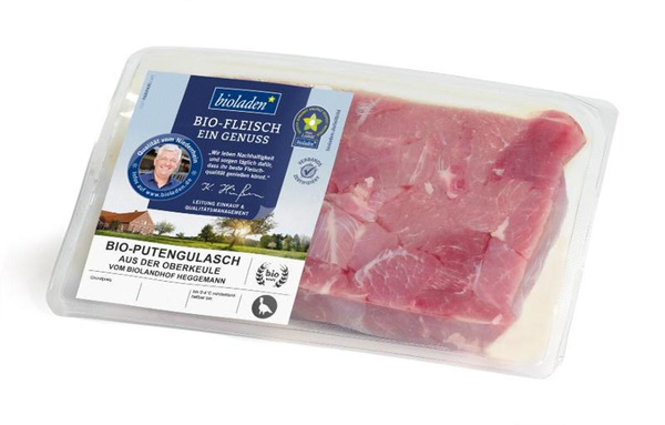 Produktfoto zu Putengulasch aus der Oberkeule ca. 400g