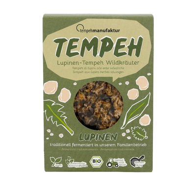 Produktfoto zu Lupinen-Tempeh Wildkräuter 170g